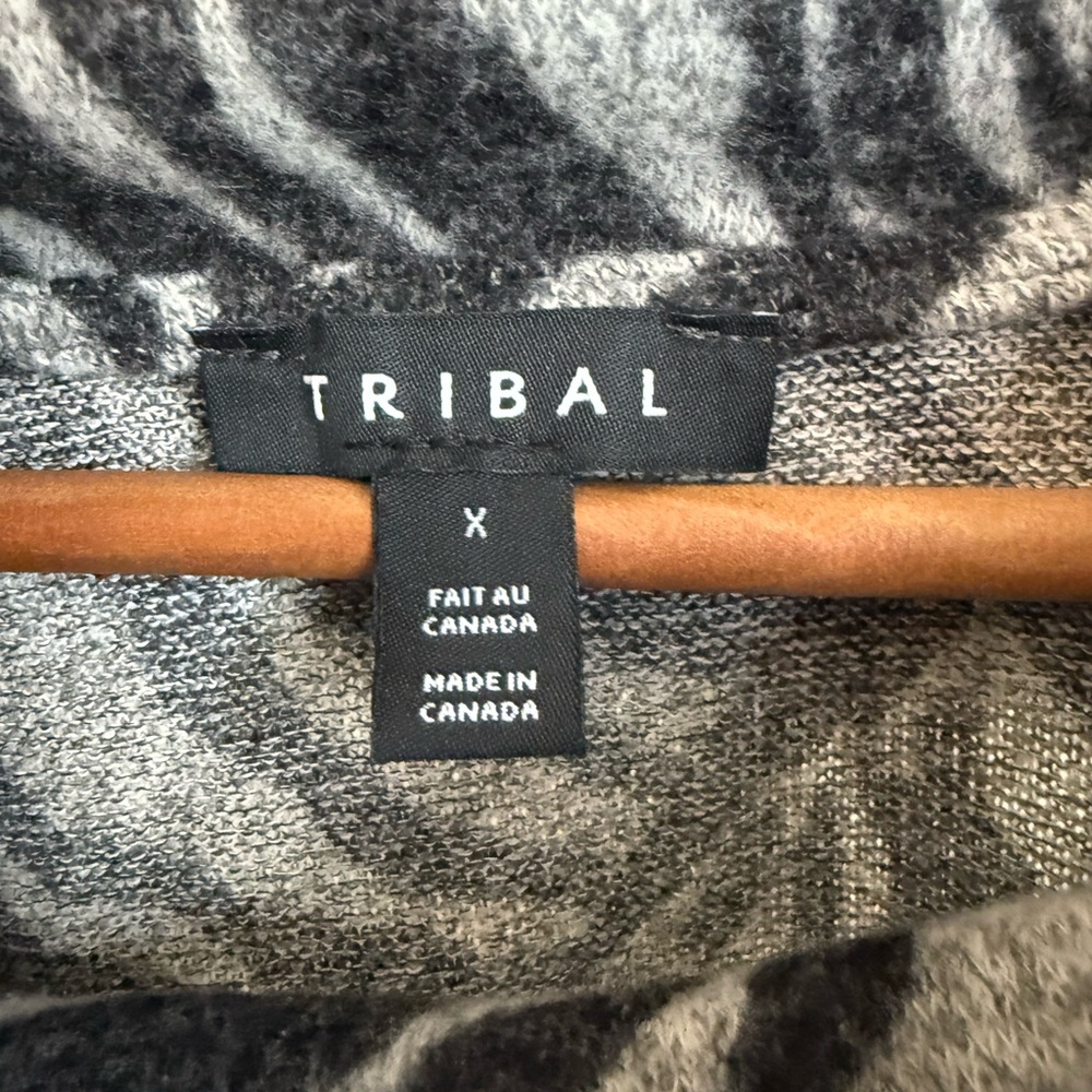 TRIBAL Cowl Neck Top NWT - Picture 6 of 8